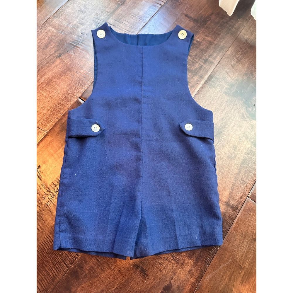 Rare Vintage GoodLad John John made in the USA EUC navy